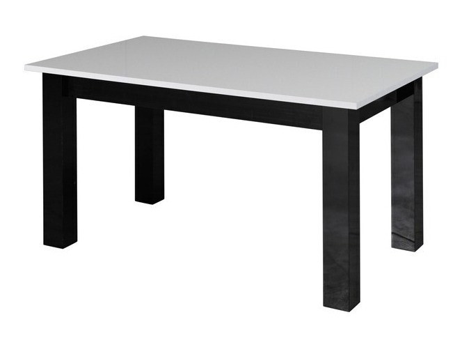 Coffee table Murrieta 154 (Glossy white + Glossy black)