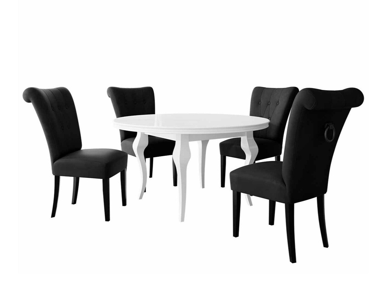 Dining set Racine 142 (Black)