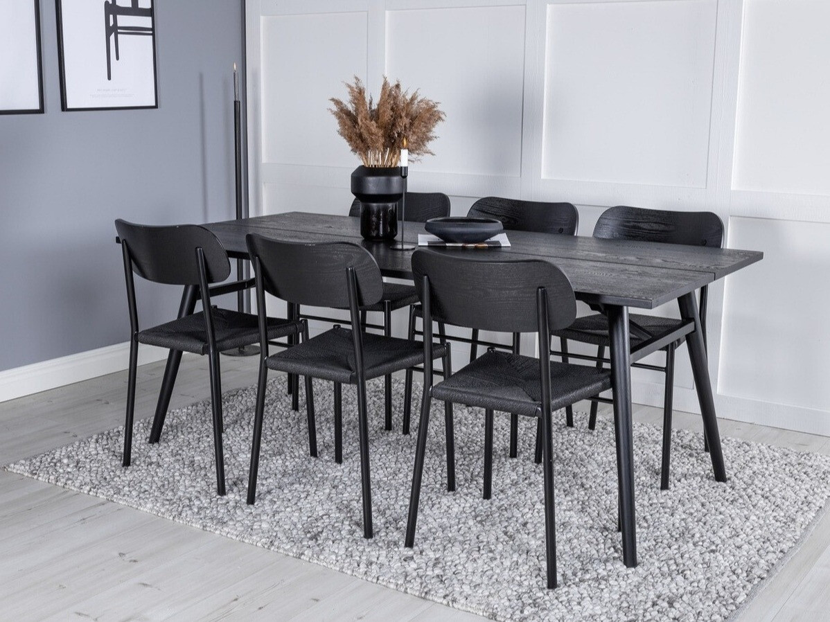 Dining set Dallas 1785 (Black)