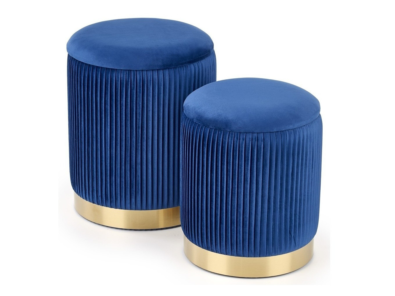 Ottoman set Houston 1153 (Dark blue)
