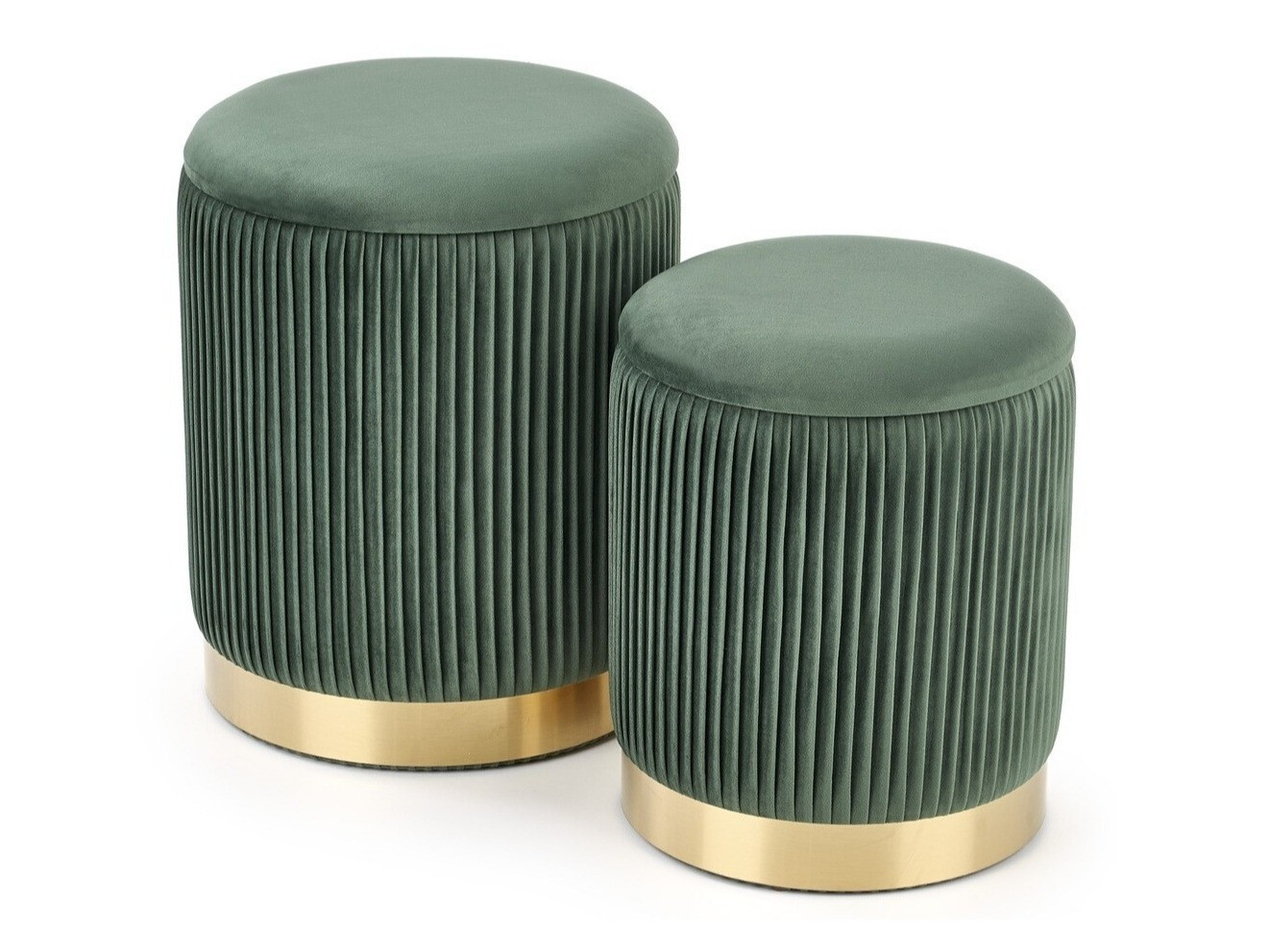 Ottoman set Houston 1153 (Dark green)