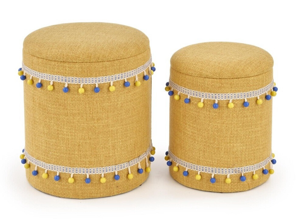Ottoman set Houston 1155 (Yellow)