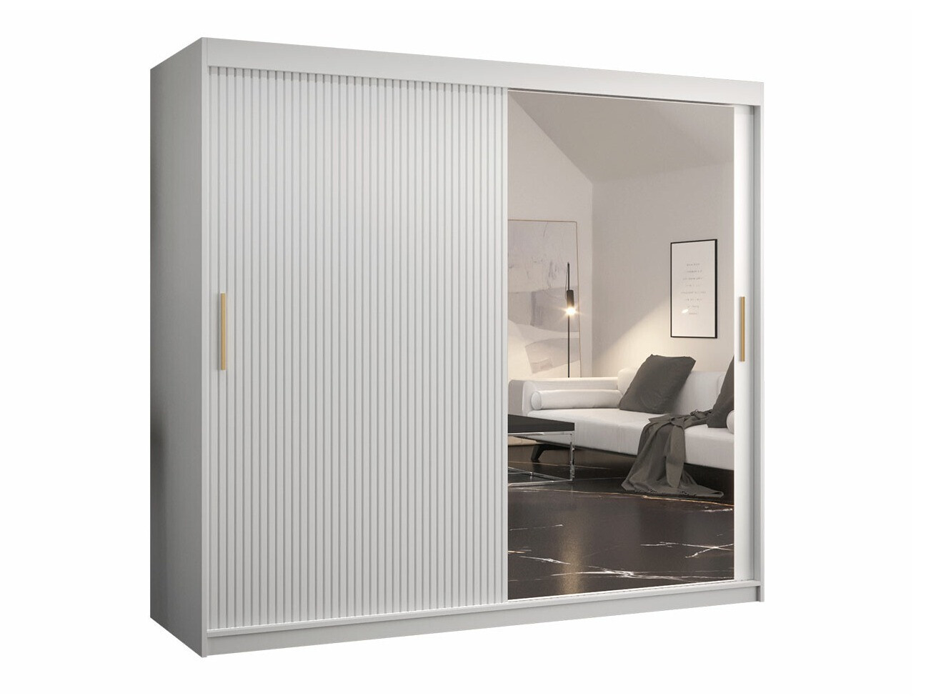 Wardrobe Hartford 403 (White)