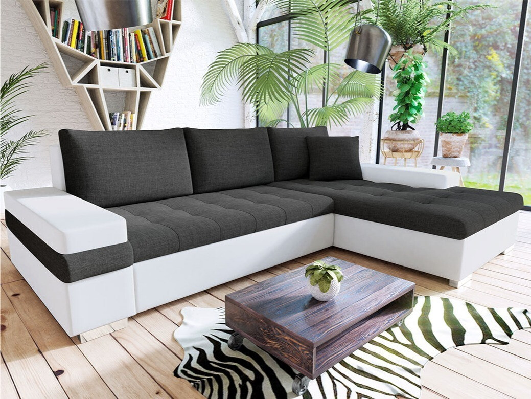 Corner sofa Comfivo Olivetum I (Soft 017 + Lux 06)