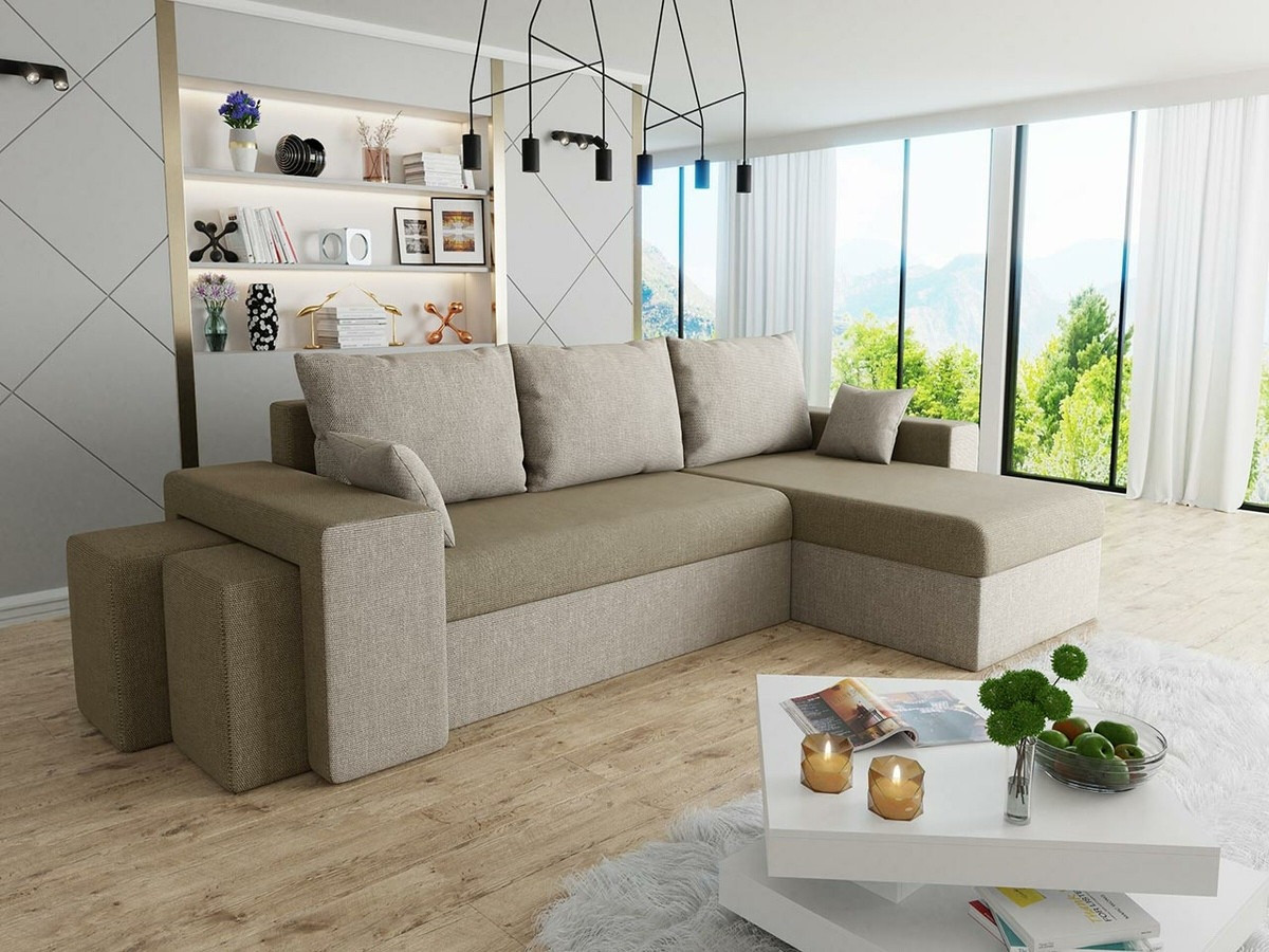 Corner sofa Memphis 129 (Muna 02 + Muna 03)