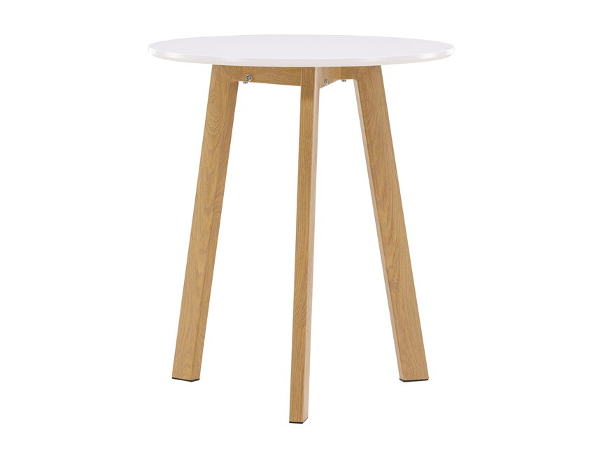 Dining set Dallas 3781 (White + Light brown)