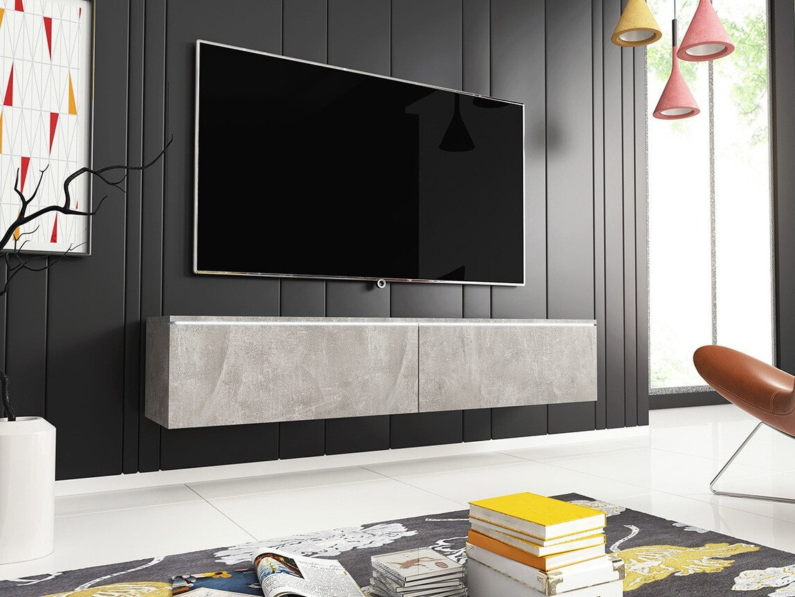 TV stand Scientia (Concrete)