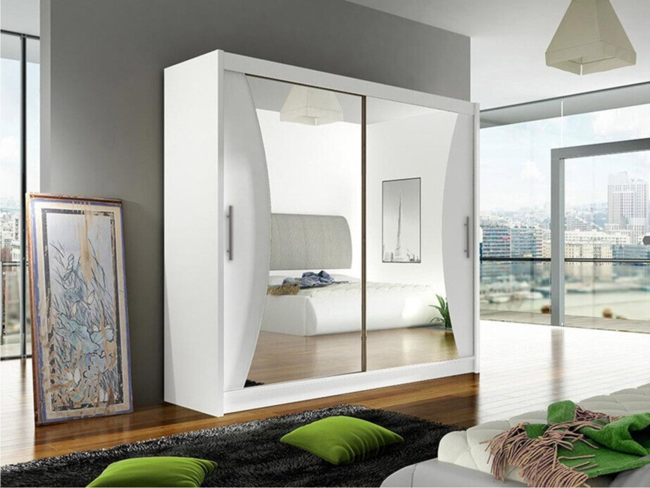 Wardrobe Closico Pallor V (White)