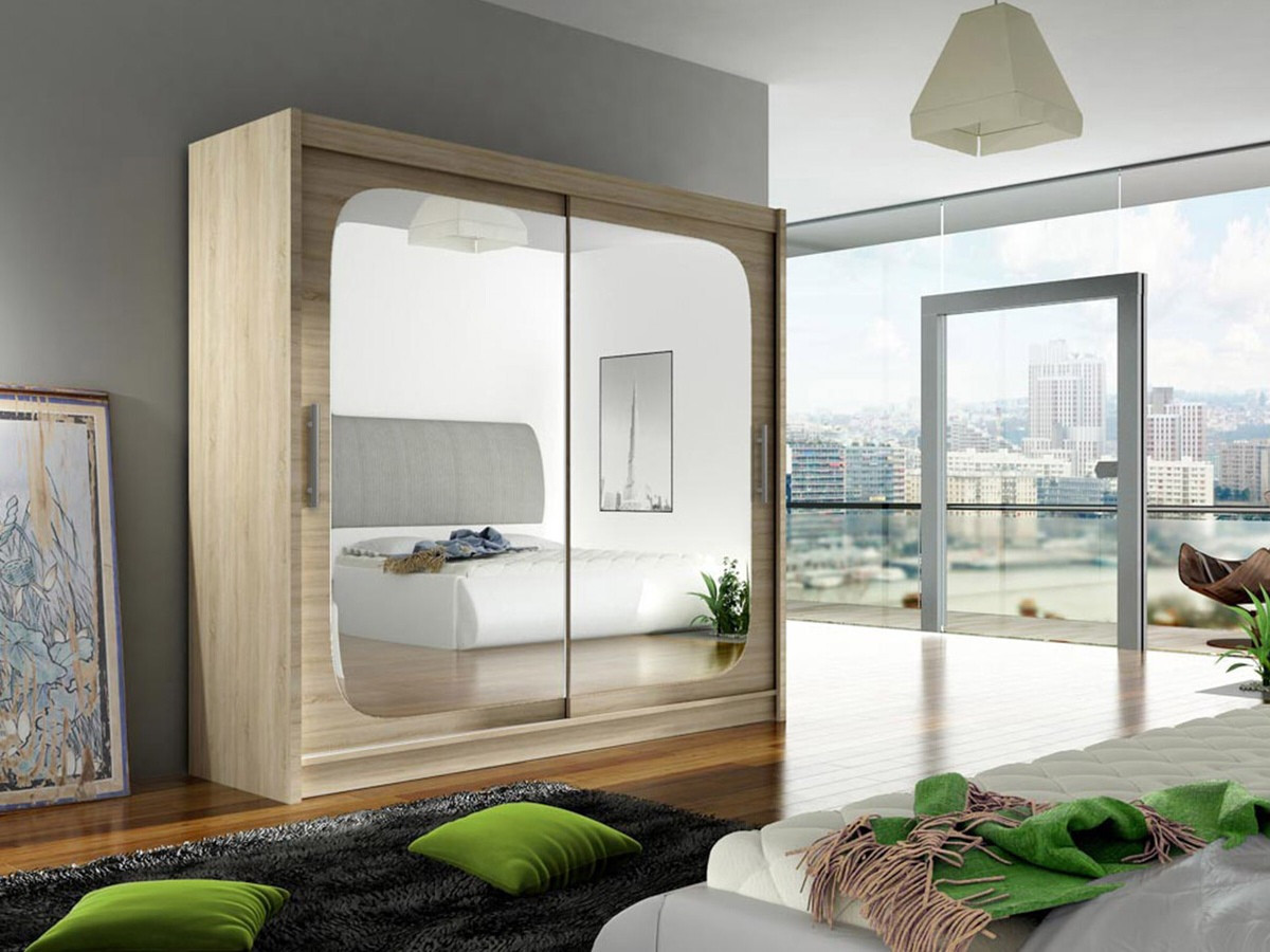 Wardrobe Closico Pallor VIII (Sonoma oak)