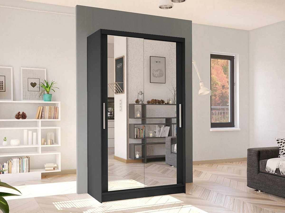 Wardrobe Closico Structor VII (Black)