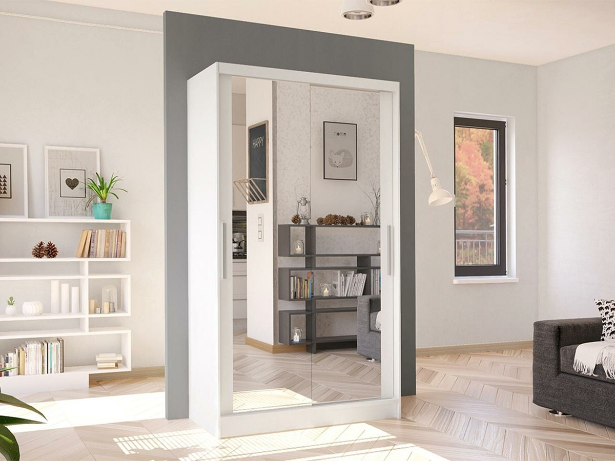 Wardrobe Closico Structor VII (White)