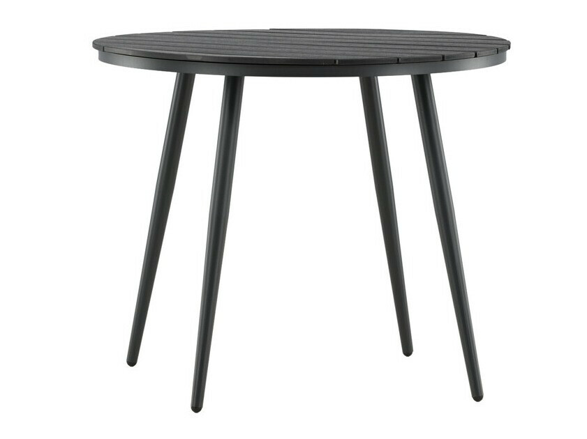 Table and chairs set Dallas 3784 (Black)