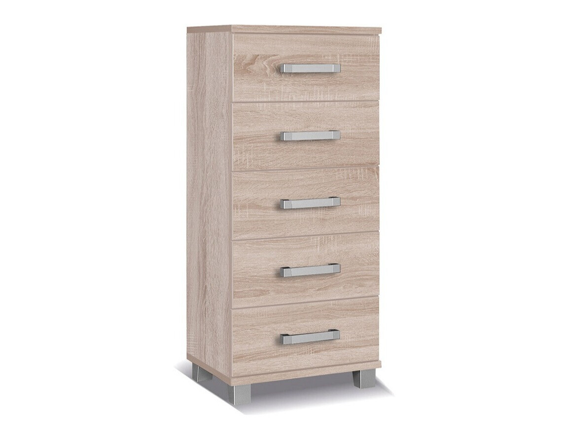 Chest of drawers Cirevau 124 (Sonoma oak)