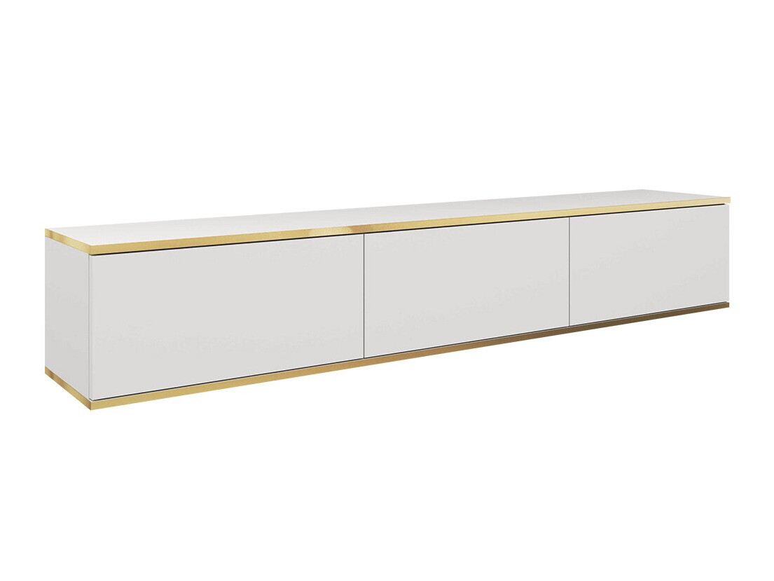 TV stand Princal (White + Golden)
