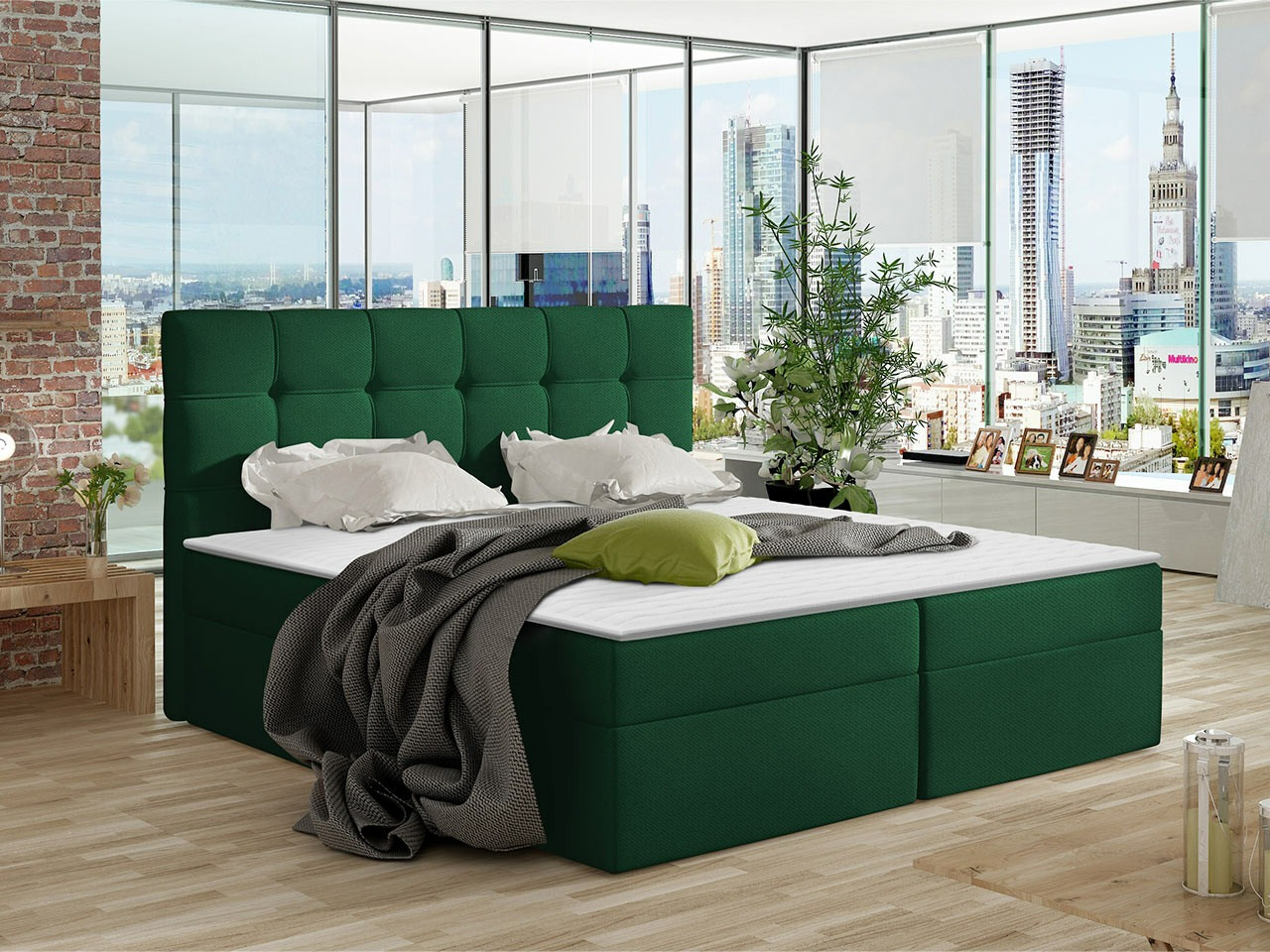 Continental bed Comfivo Gaudens (Kronos 19)