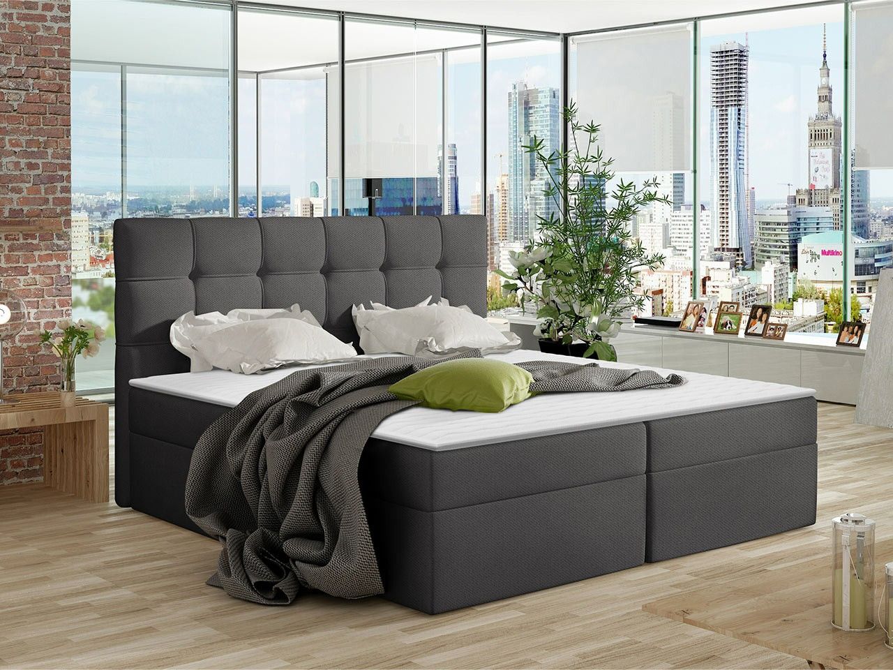 Continental bed Comfivo Gaudens (Kronos 22)