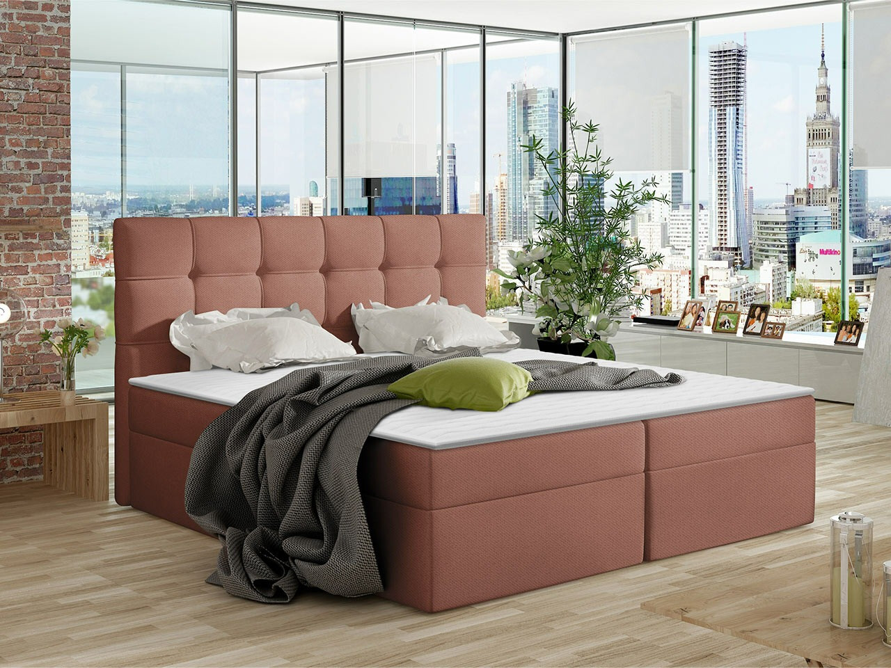 Continental bed Comfivo Gaudens (Kronos 29)