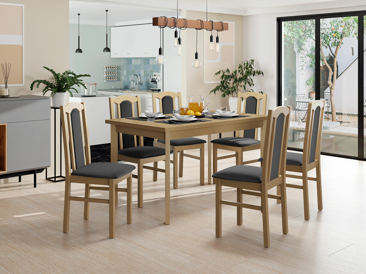 Dining set Victorville 277 (Kronos 22)