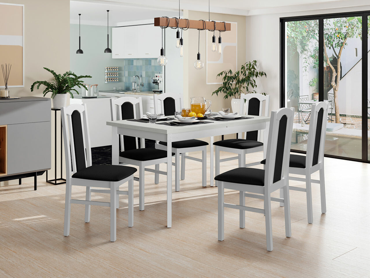 Dining set Victorville 277 (White)