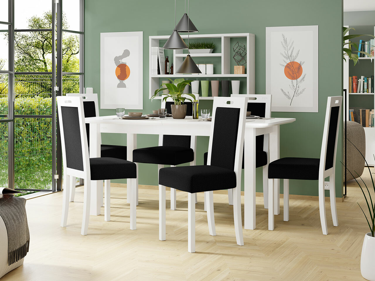 Dining set Victorville 278 (White)