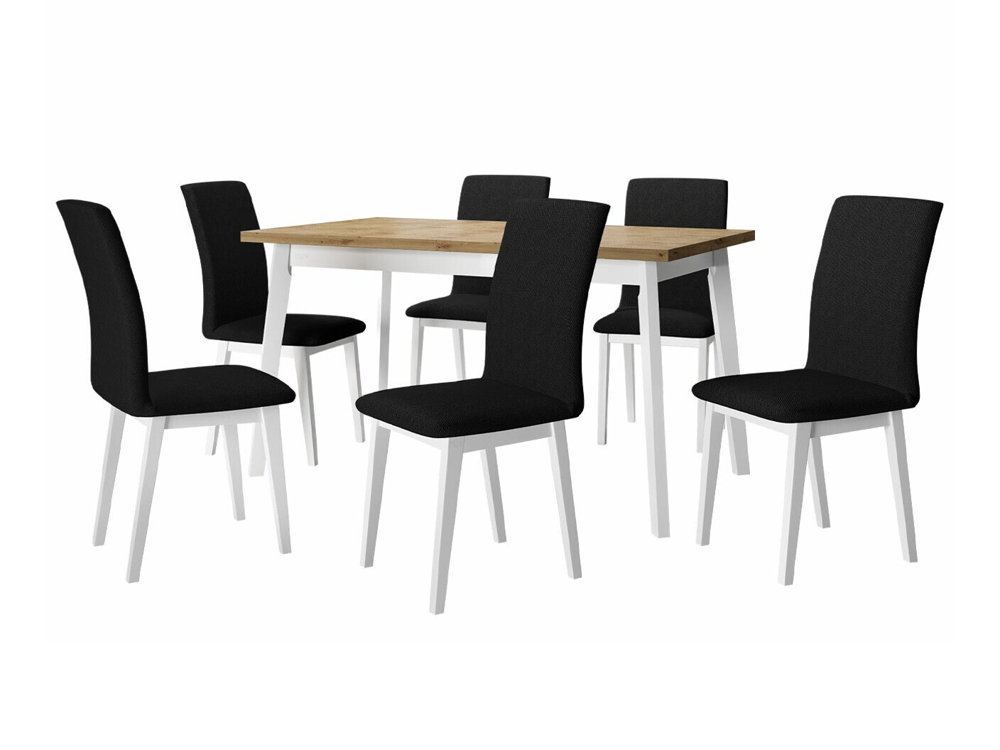 Dining set Victorville 285 (Artisan oak + White)