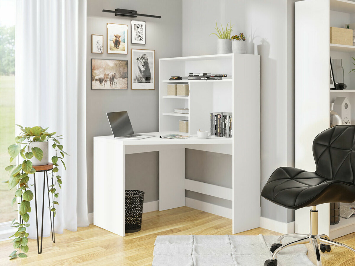 Corner desk Claral (White)