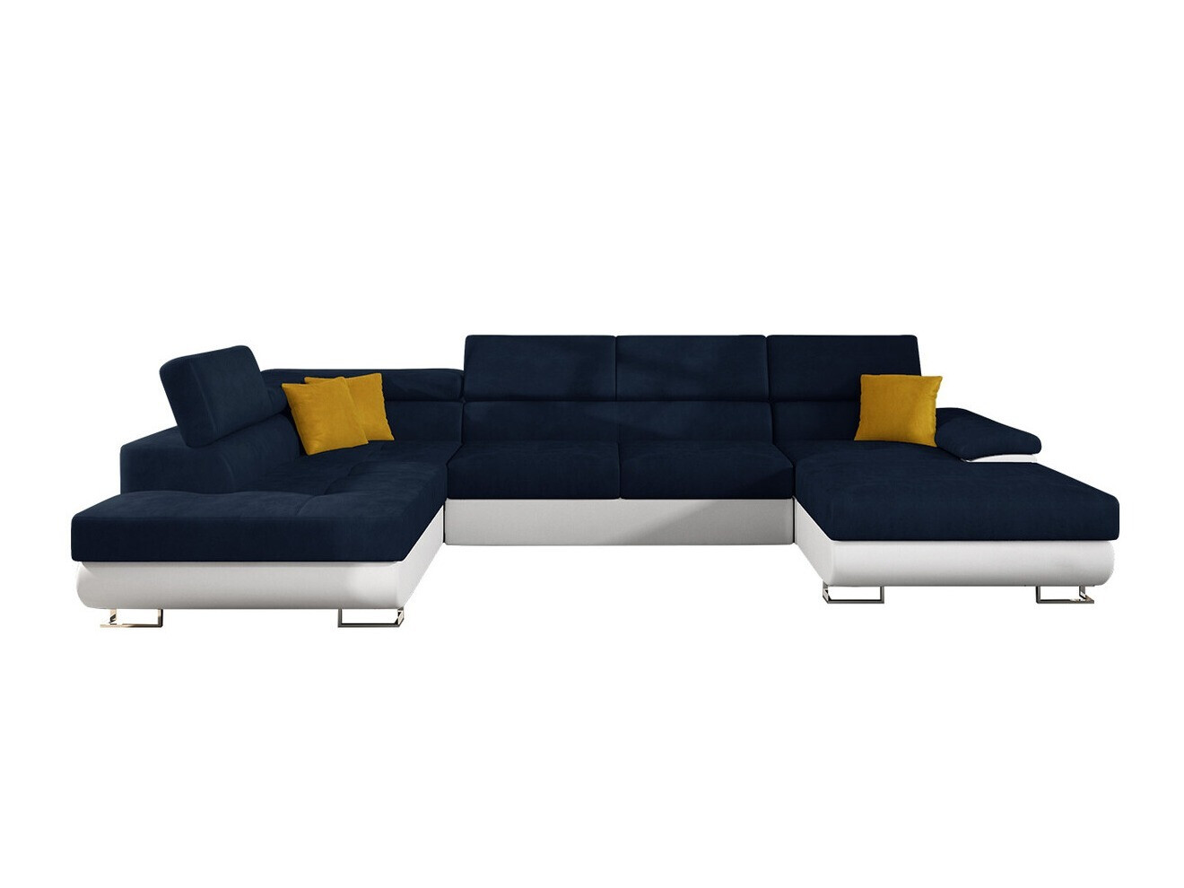 Corner sofa Comfivo Ruta IV (Soft 017 + Uttario Velvet 2967 + Uttario Velvet 2959)