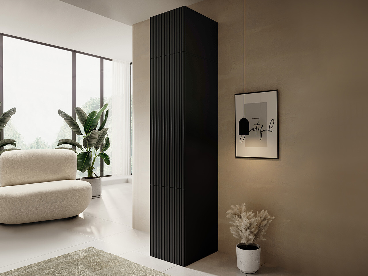Bookcase Dicto II (Black)
