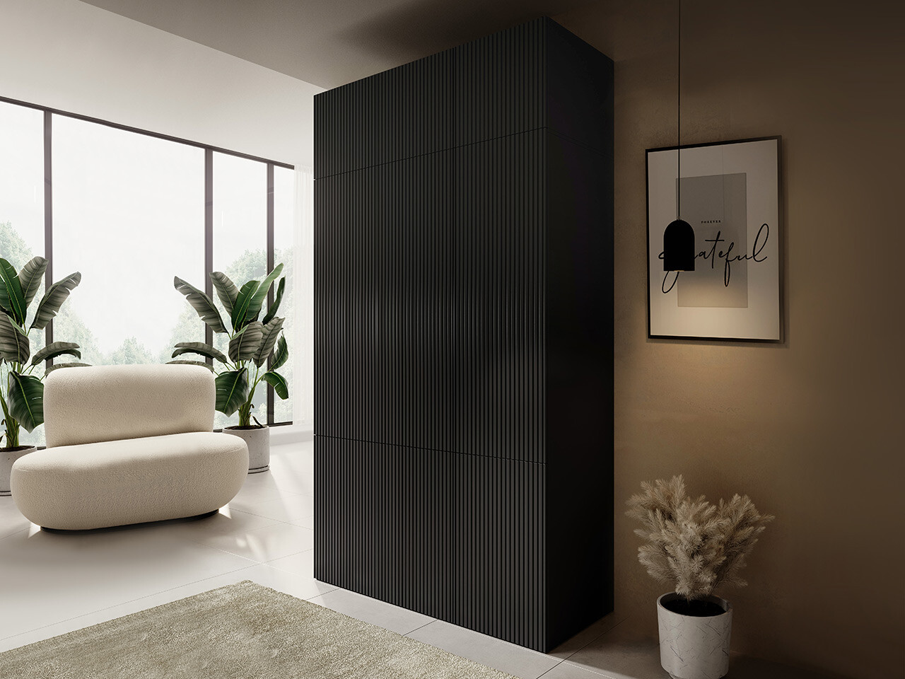 Wardrobe Dicto I (Black)
