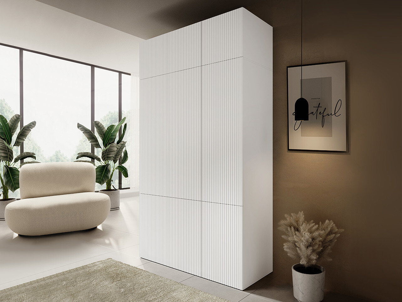 Wardrobe Dicto I (White)