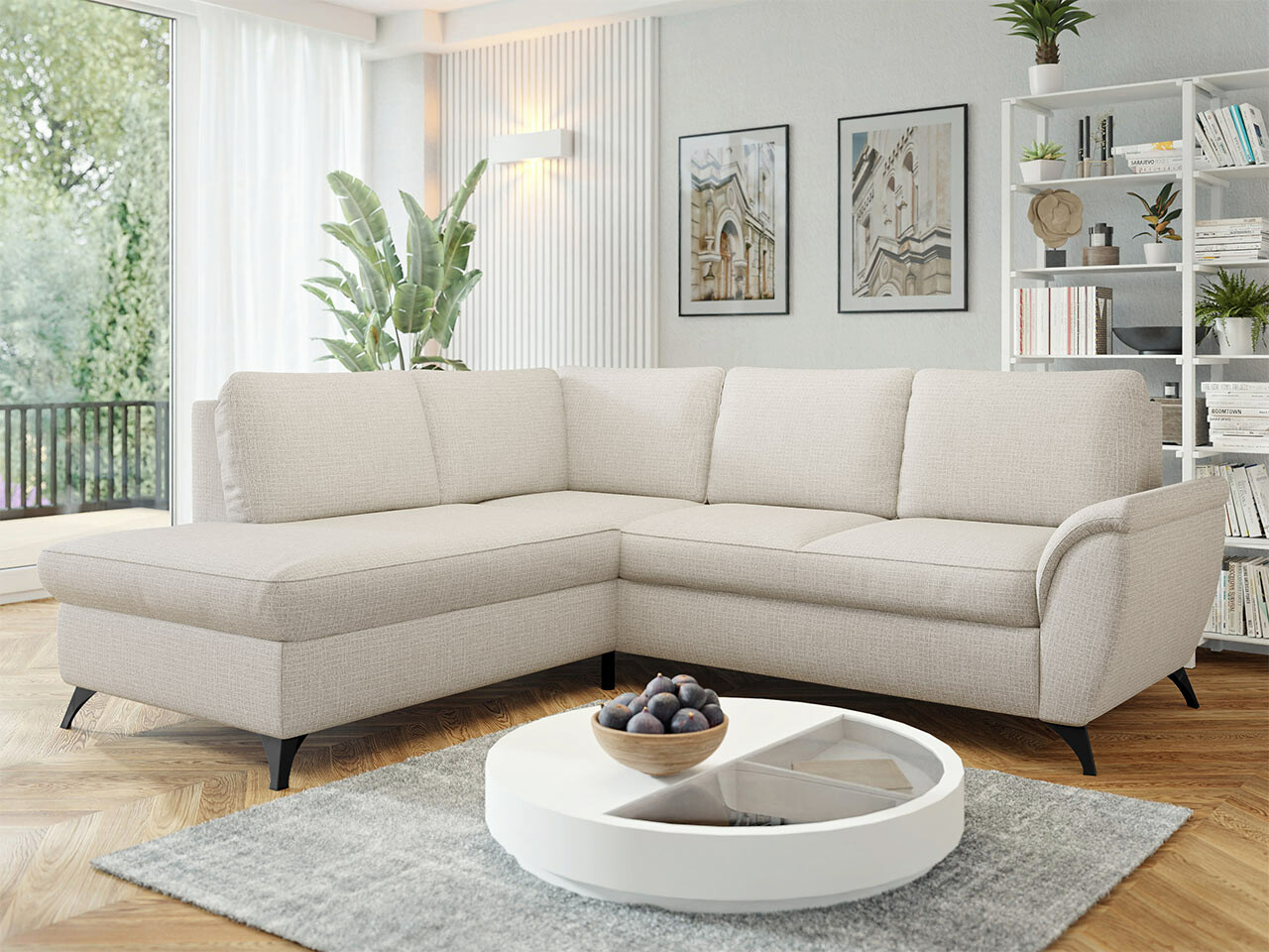 Corner sofa Lincoln 174 (Barrel 03)