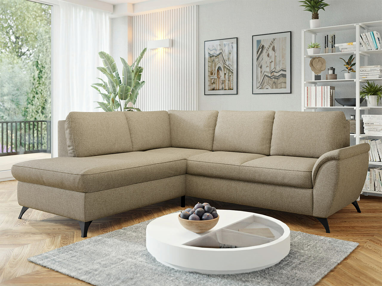 Corner sofa Lincoln 174 (Barrel 19)