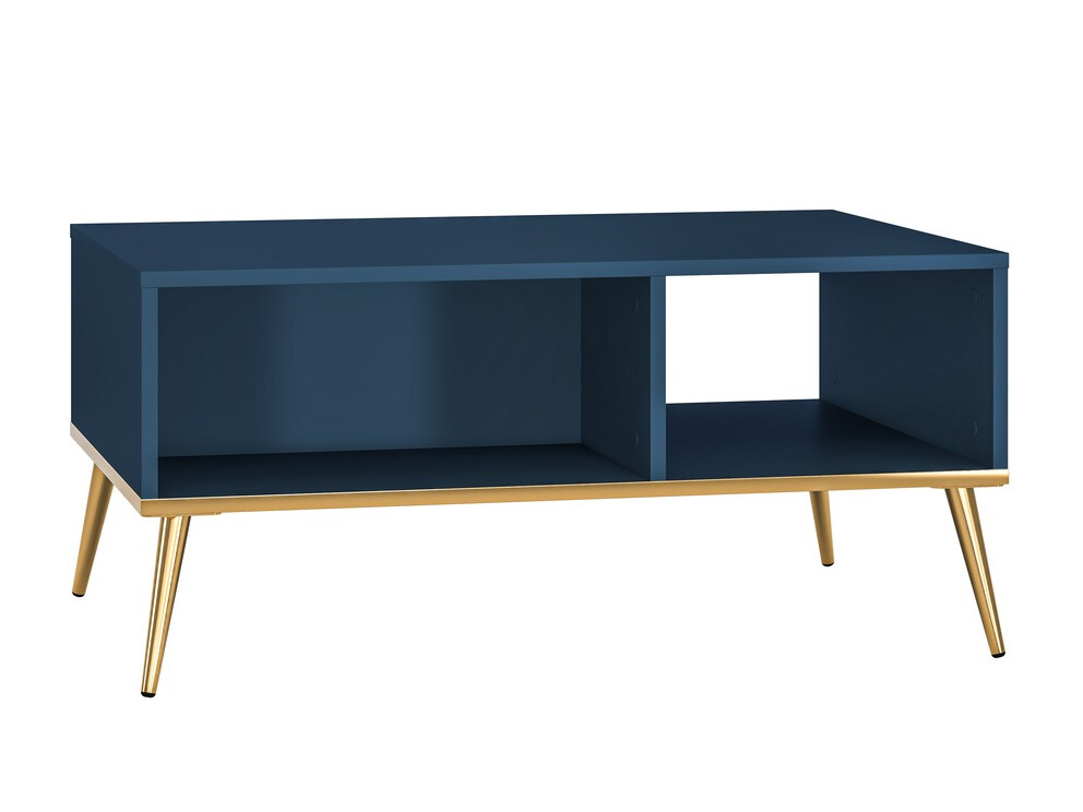 Coffee table Flonovu 106 (Dark blue + Golden)