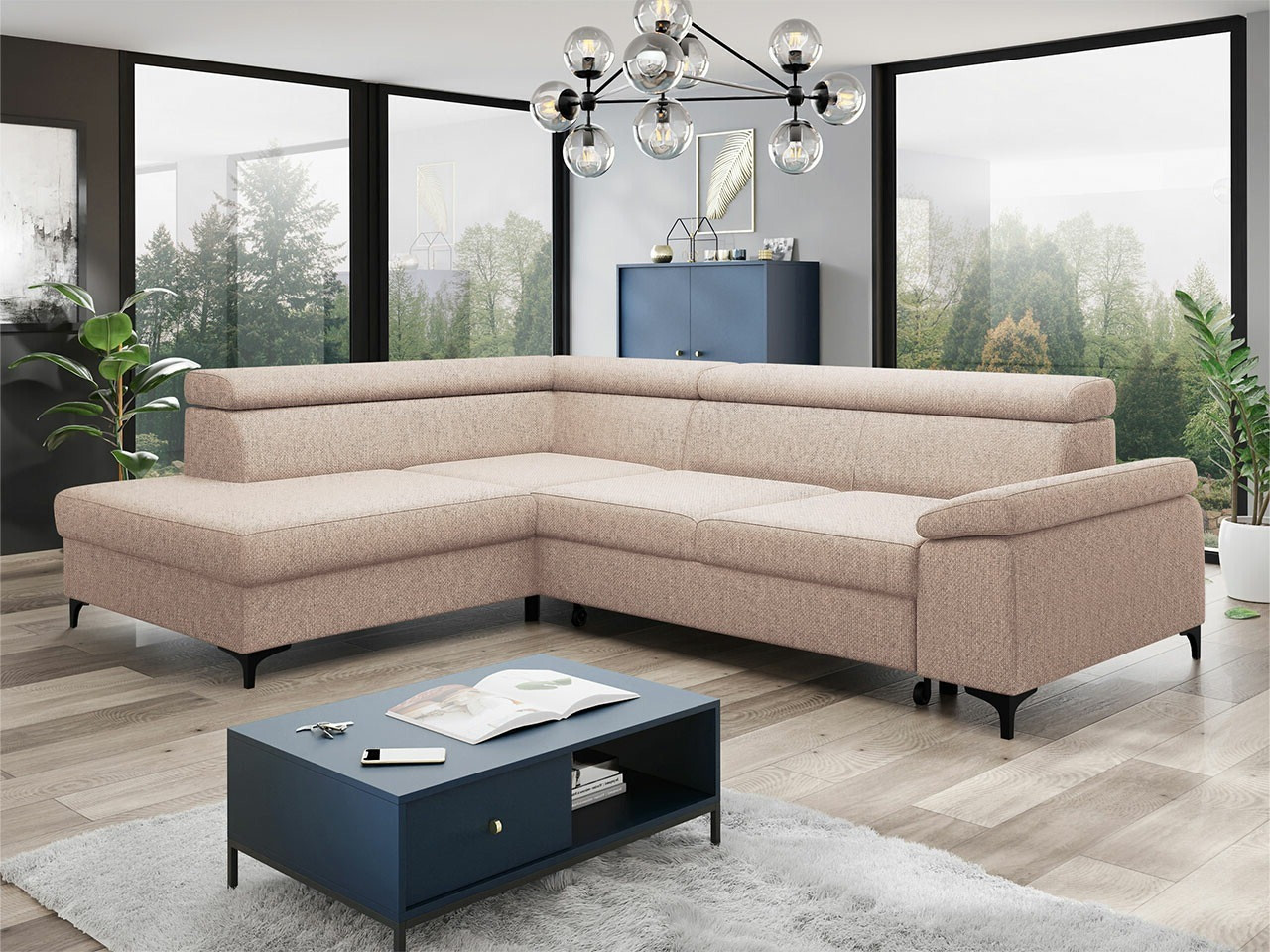 Corner sofa Lincoln 168 (Lars 62)