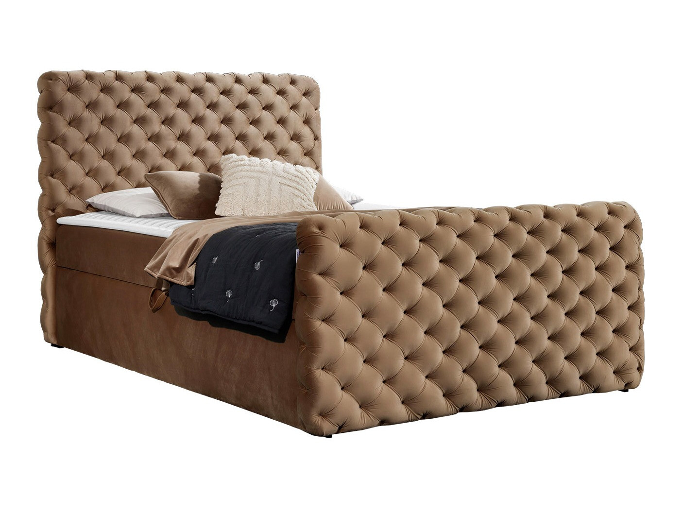 Continental bed Lac I (Velluto 30)