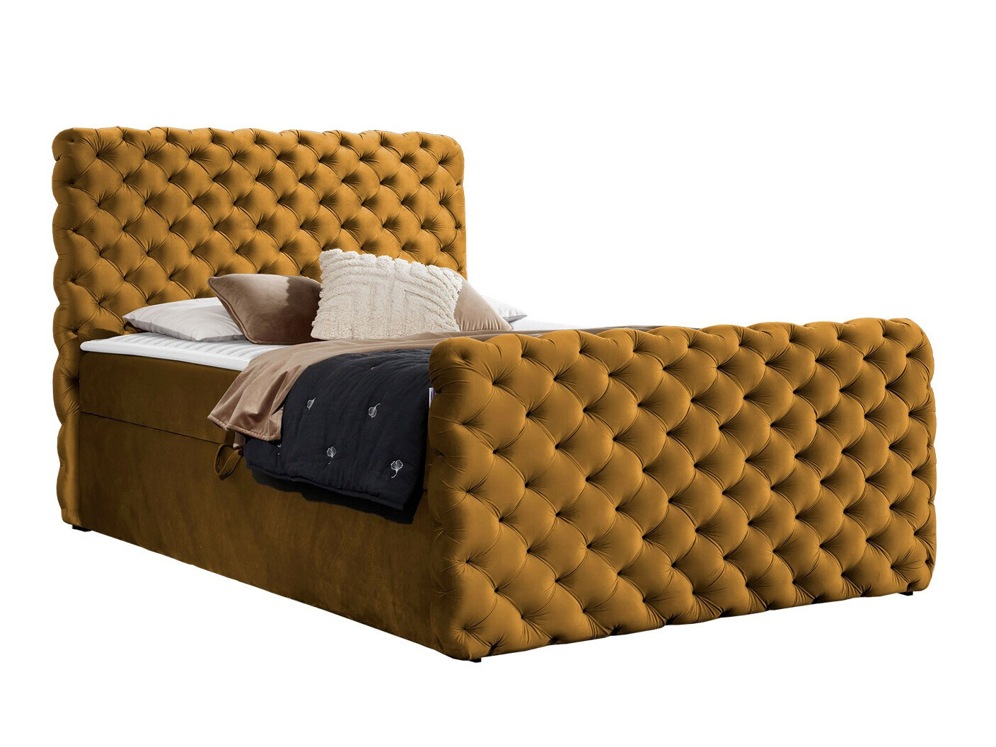 Continental bed Lac I (Velluto 8)