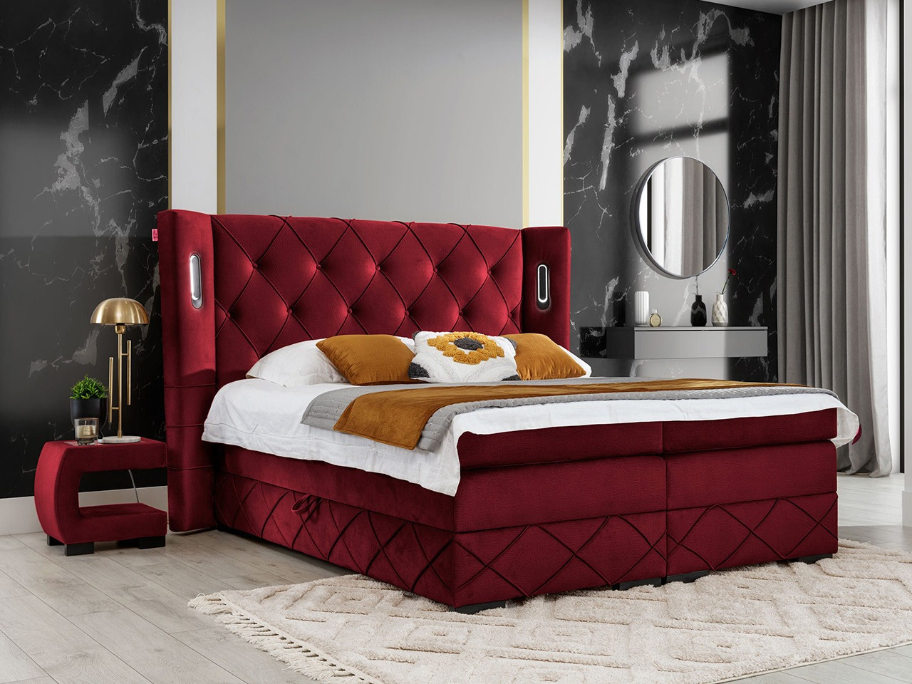 Continental bed Historia (Kameleon 59)