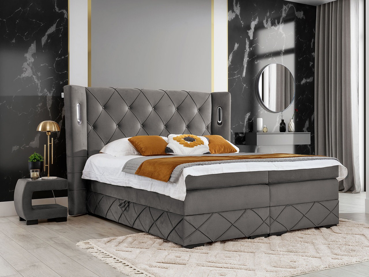 Continental bed Historia (Kameleon 92)