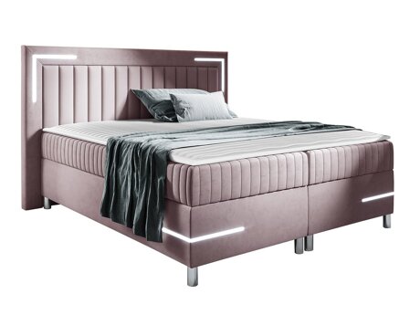Continental bed Baltimore 188 (Velluto 14)