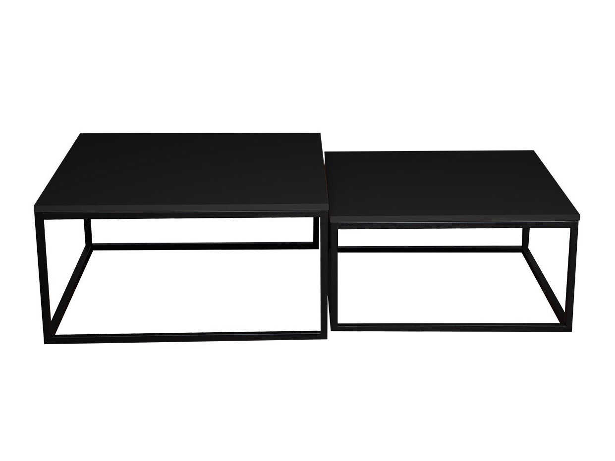Coffee table set Oswego 101 (Black)