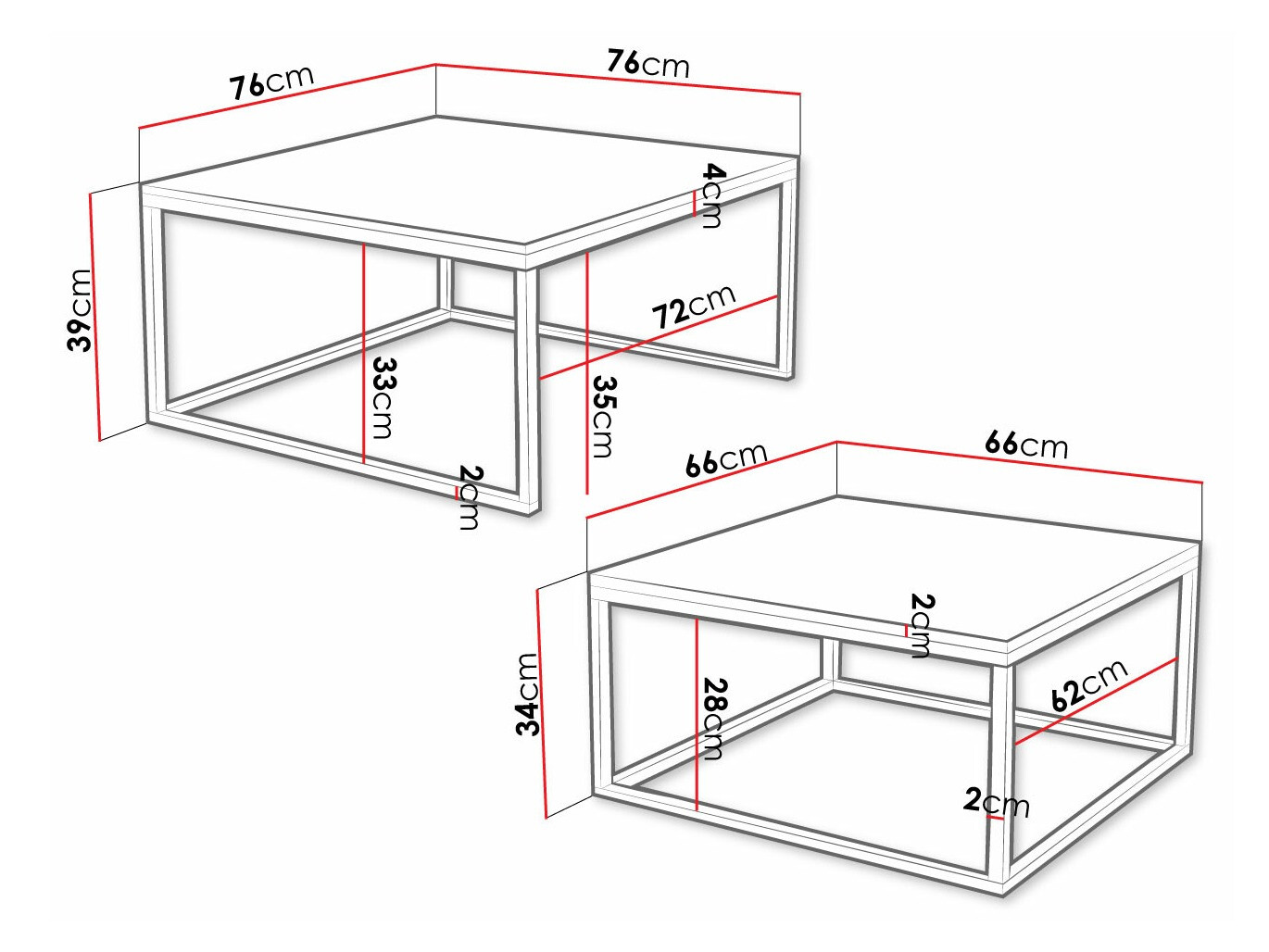 Coffee table set Oswego 102 (White marble + Golden)