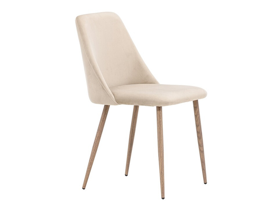Chair Dallas 3886 (Beige + Walnut)