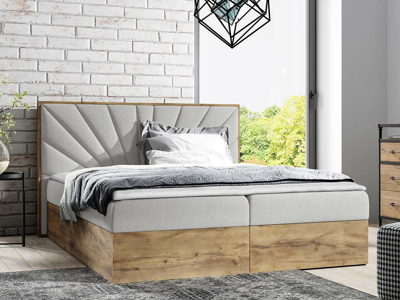 Continental bed Navis (Faro 16)