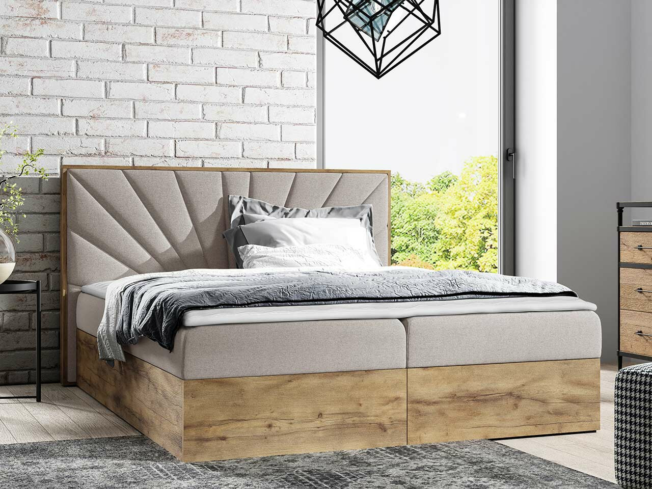 Continental bed Navis (Faro 20)