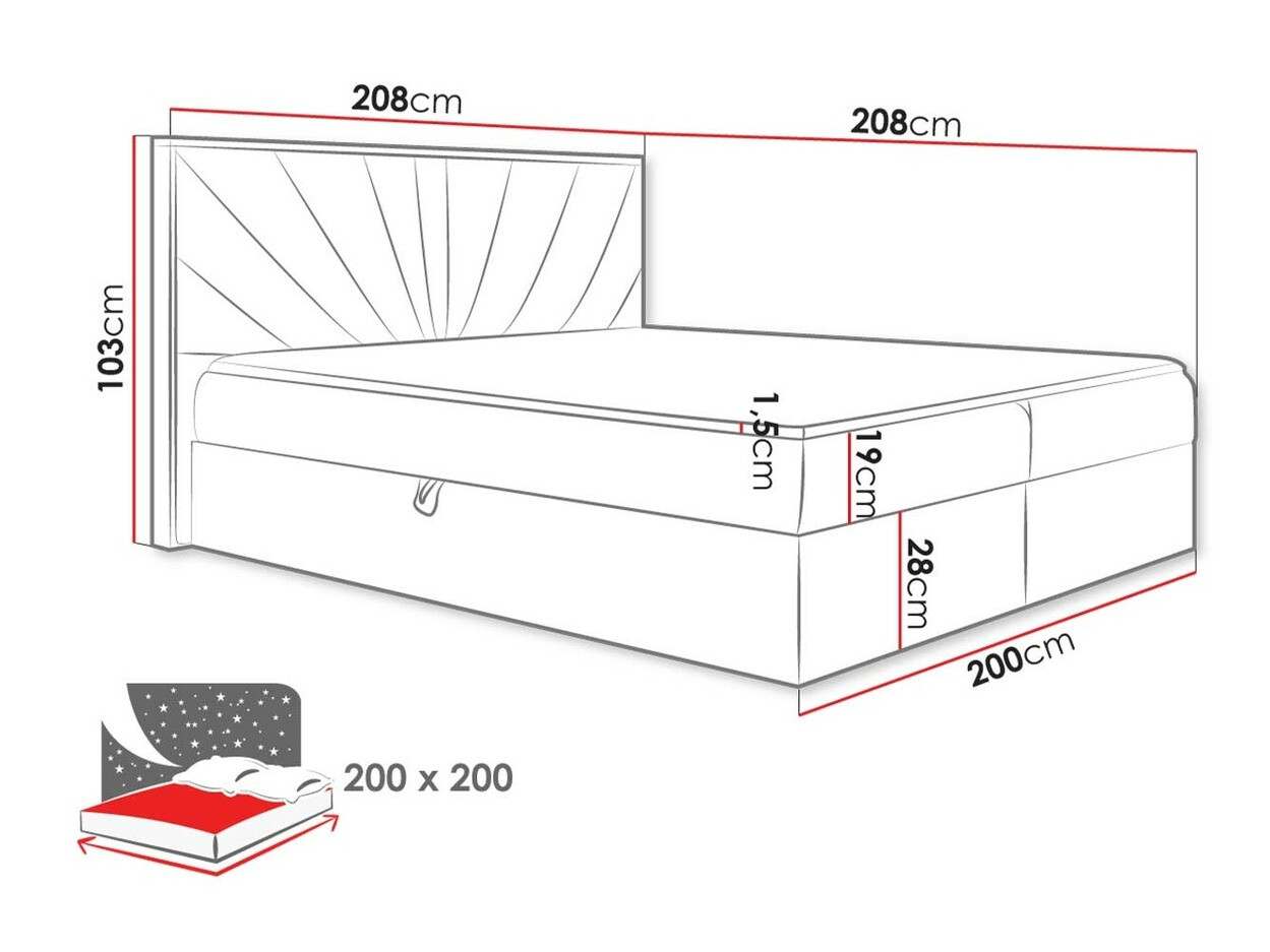 Continental bed Navis (Twist 23)