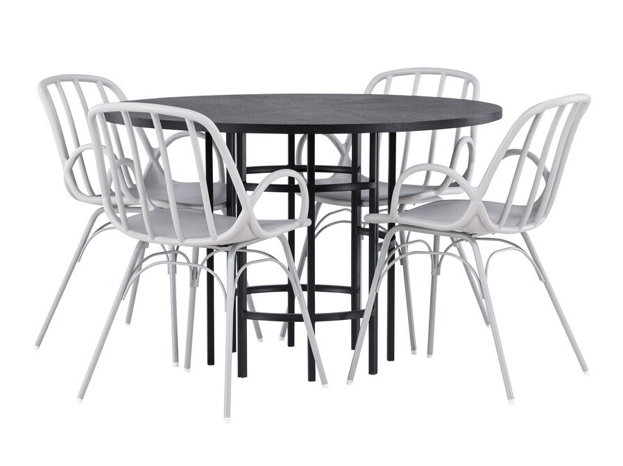 Dining set Dallas 3914 (Light grey)