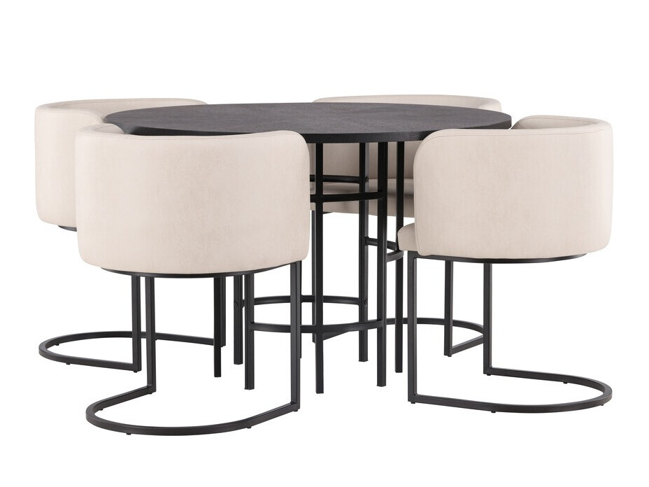Dining set Dallas 3916 (Black)