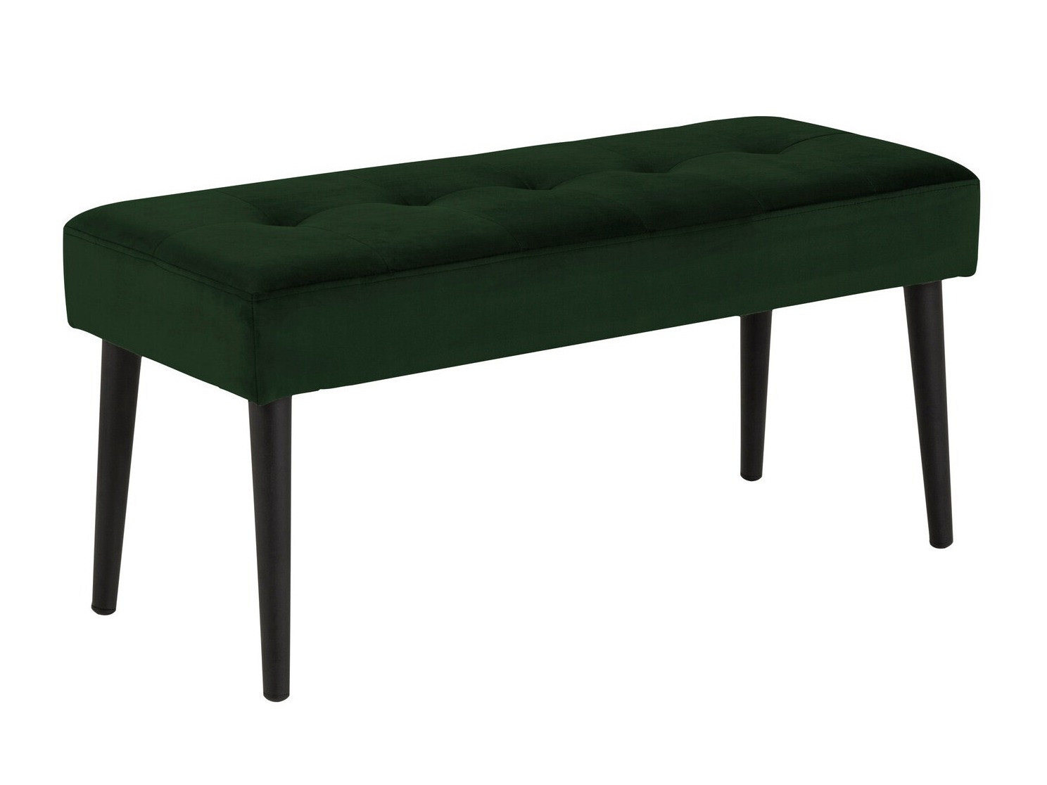 Upholstered bench Norsica 326 (Dark green)