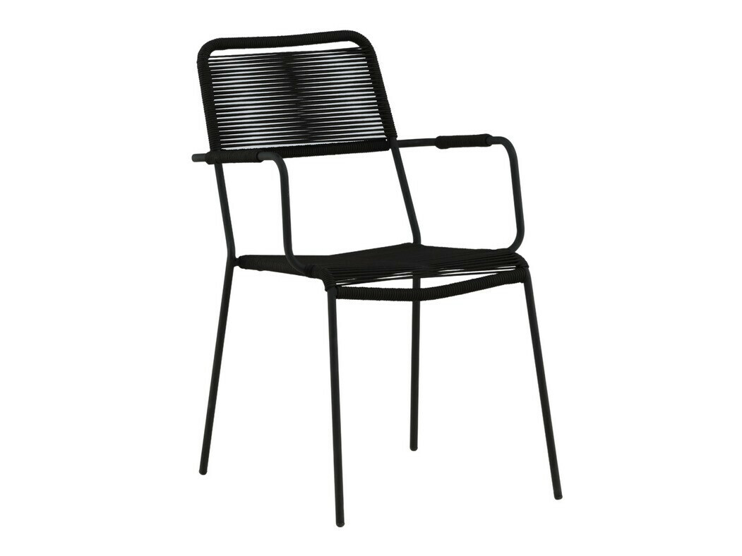 Table and chairs set Dallas 3924 (Black)