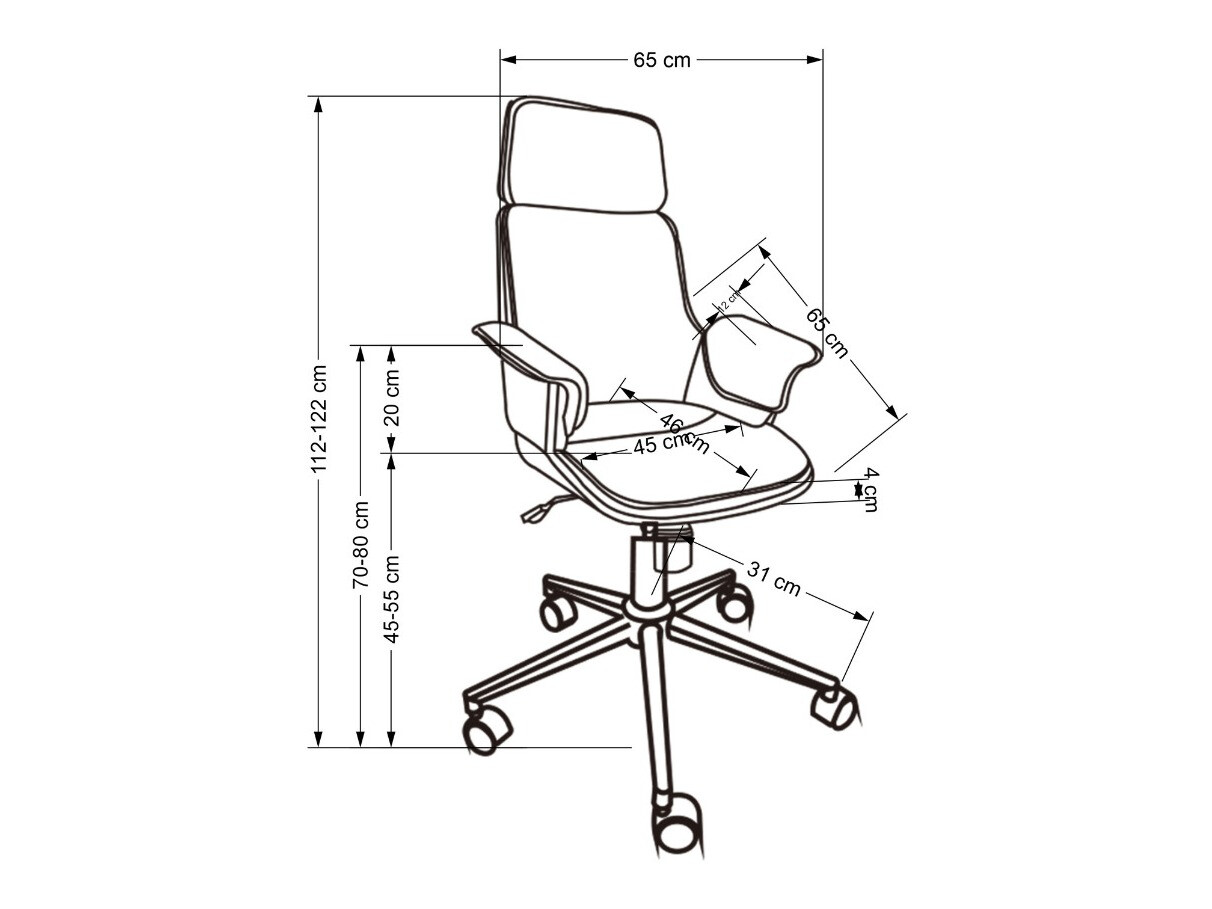 Office chair Houston 1445